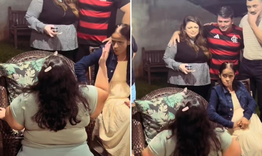 A família reunida. (Foto: Reprodução/Instagram/Faby Martins)