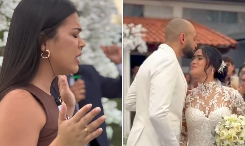 Após a oração a chuva cessou. (Foto: Reprodução/Instagram/Tabita Laine)