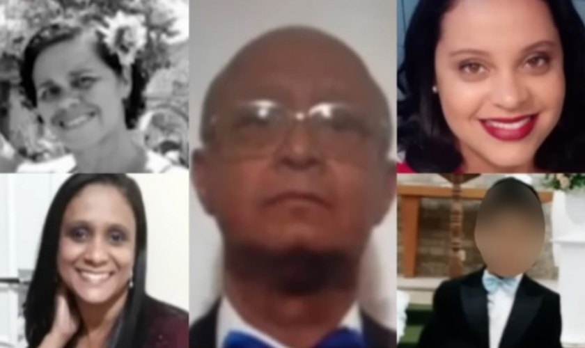 O pastor João Batista foi morto a facadas. (Foto: Reprodução/YouTube/Cidade Alerta Record).