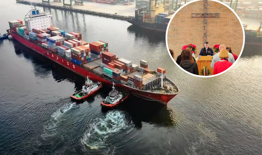 A Igreja dos Marinheiros atua junto aos profissionais que passam longos períodos isolados. (Captura de tela/YouTube/Religion Unplugged)