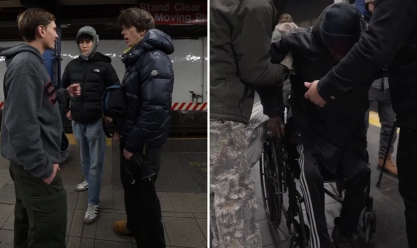 O evangelismo em Nova York. (Foto: Reprodução/Instagram/Philip Renner)