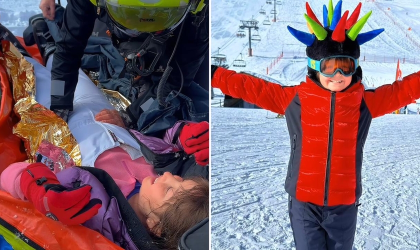 Isabella foi curada instantaneamente após a oração. (Foto: Reprodução/Instagram/Erica Mantelli)