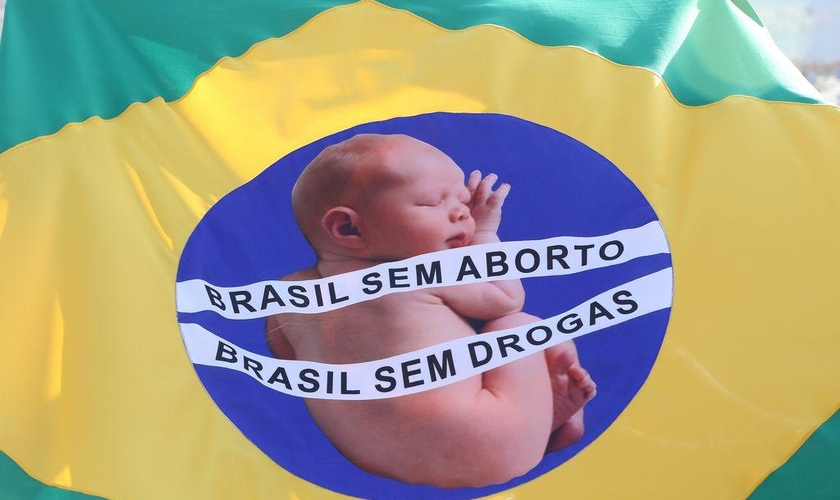 9ª Marcha Nacional da Cidadania pela Vida e Contra o Aborto. (Foto: Valter Campanato/Agência Brasil)