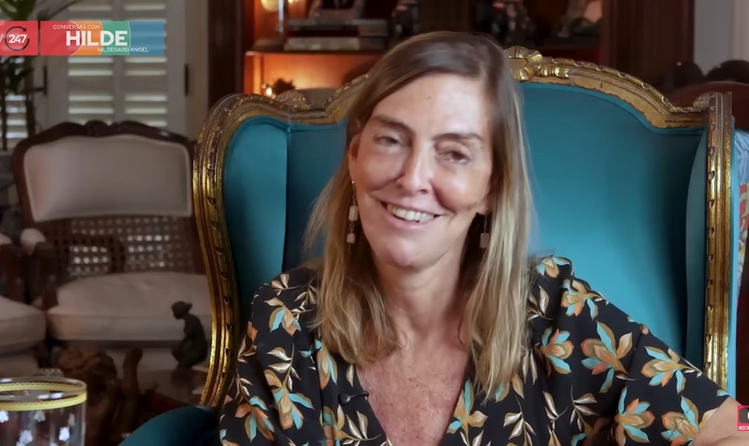 Tatiana de Sampaio. (Foto: Reprodução/YouTube/TV 247).