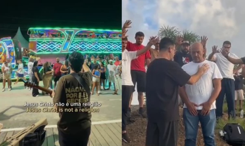 Marcelo foi impactado e decidiu se reconciliar com Deus. (Foto: Reprodução/Instagram/Allan Machado).