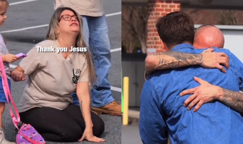 Danny e Kassie louvaram a Deus pela provisão. (Foto: Reprodução/Instagram/Jimmy Darts).