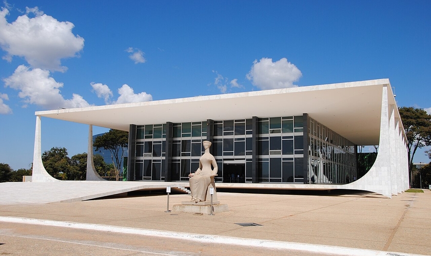 Sede do Supremo Tribunal Federal em Brasília. (Foto: Wikipedia)
