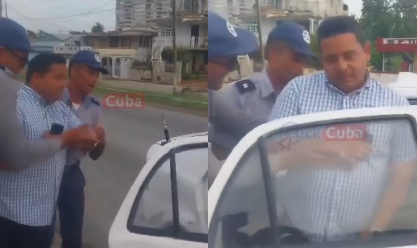 Rolando Pérez Lora foi detido por policiais em frente a sua casa. (Foto: Reprodução/Instagram/ClickCuba).