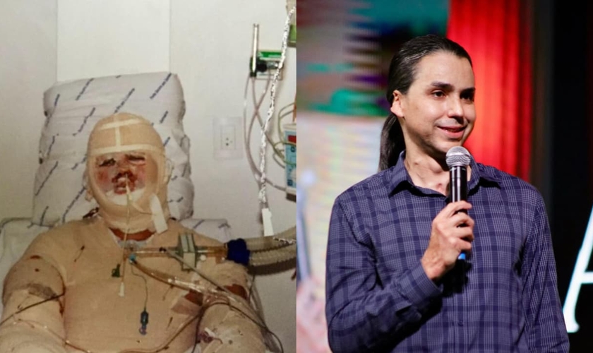 O pastor David Augusto sofreu um grave acidente de carro. (Foto: Instagram/ David Augusto).