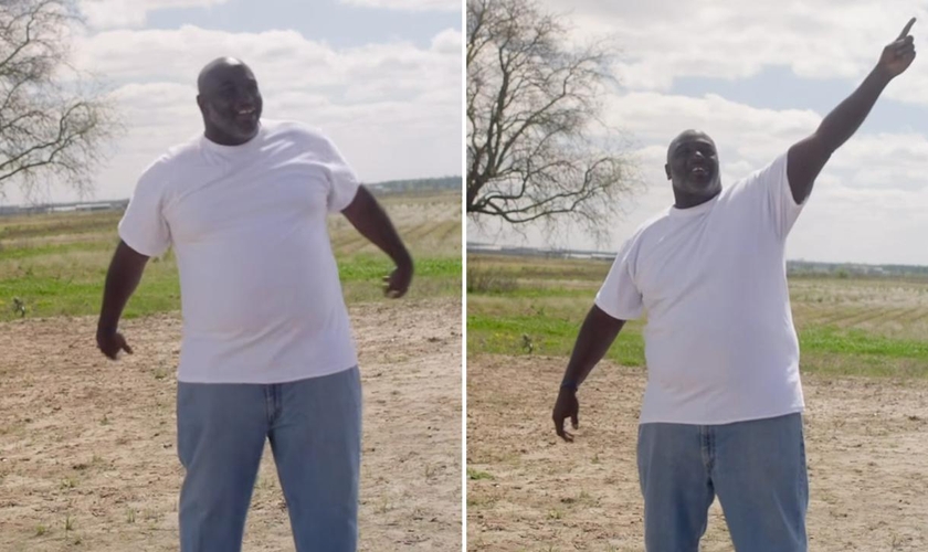 O ex-gângster aceitou Jesus na prisão e testemunha sua nova vida em Cristo. (Foto: Reprodução/Instagram/God Behind Bars)