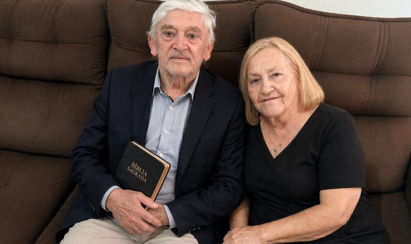 Pr. Inácio Bento e sua esposa, Dirce, celebram 56 anos de casados. (Foto: Arquivo pessoal)