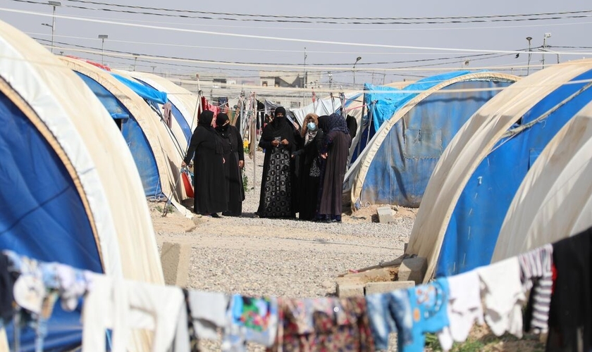 Campo de refugiados no Oriente Médio. (Foto: Imagem ilustrativa/UN Photo/Sarmad Al-Safy).