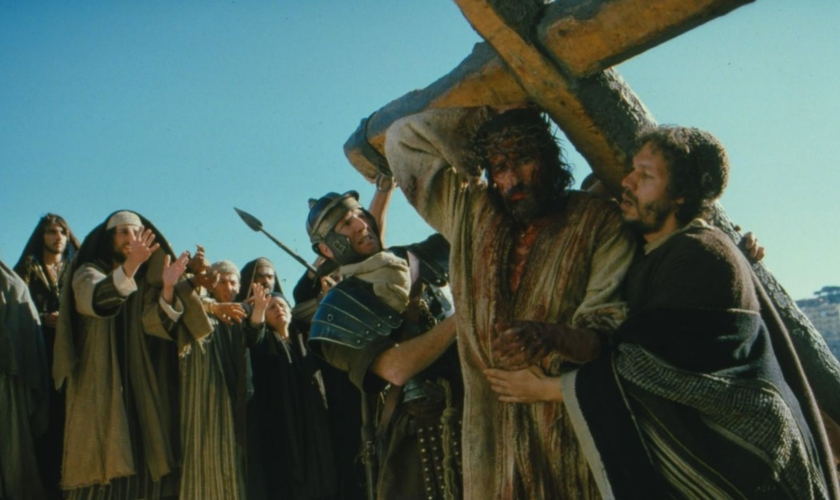 Cena de “A Paixão de Cristo”. (Foto: Reprodução/IMDb)