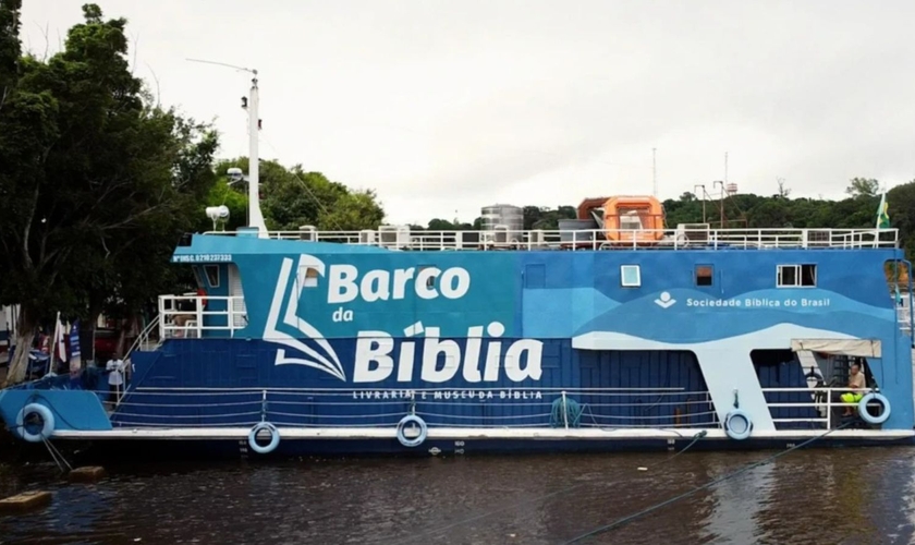 O Barco da Bíblia. (Foto: Reprodução/SBB)