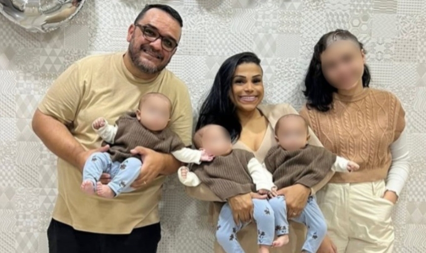 Juliana Alves recebeu um milagre e teve trigêmeas. (Foto: Instagram/Juliana Alves).