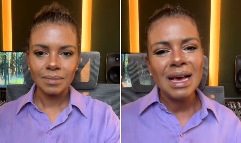 Nívea Soares. (Foto: Reprodução/YouTube/Karina Bacchi)