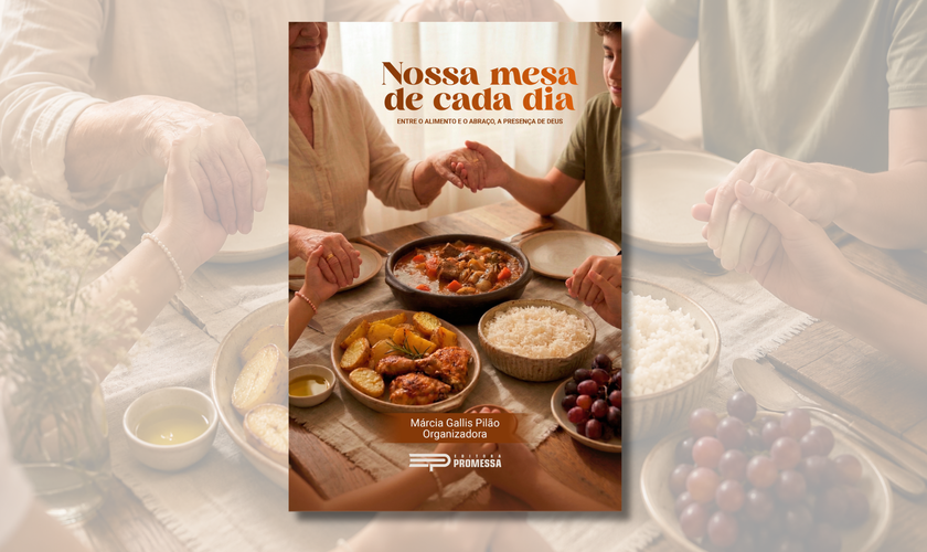Livro une receitas, fé e memórias afetivas em torno da comunhão à mesa. (Foto: Divulgação)