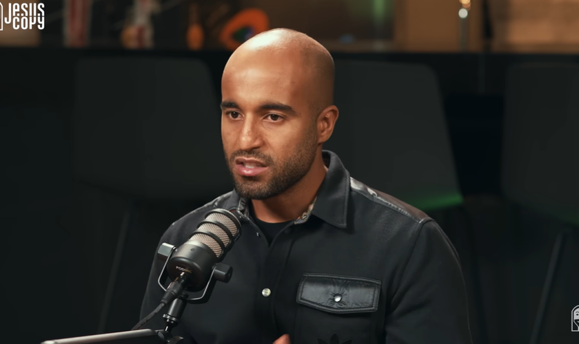 Lucas Moura. (Foto: Reprodução/YouTube/JesusCopy)