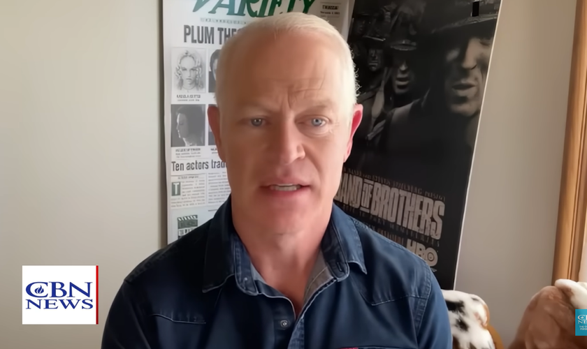 Neal McDonough. (Foto: Reprodução/YouTube/CBN News)