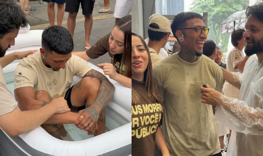 José foi tocado por Deus. (Foto: Reprodução/Instagram/Allan Machado).