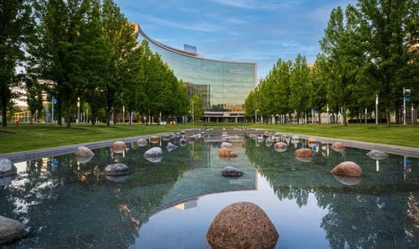 Campus da Cleveland Clinic, um dos maiores sistemas de saúde dos EUA. (Foto: Cleveland Clinic)