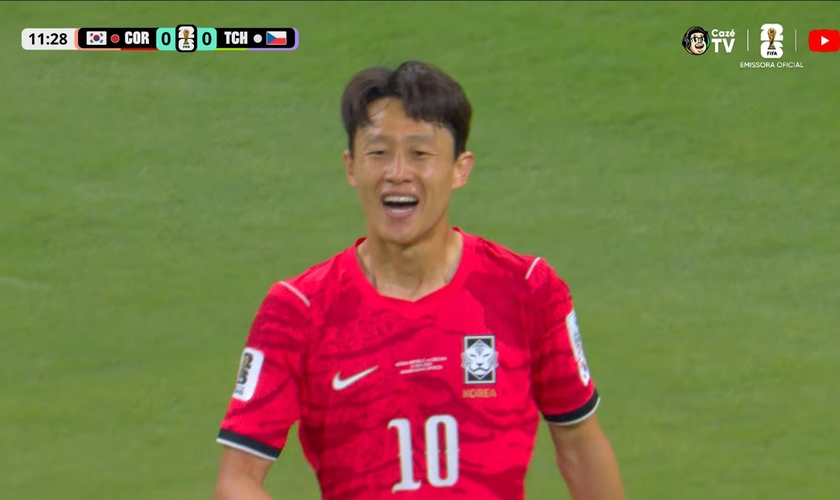 Lee Jae-Sung. (Foto: Reprodução/YouTube/CazéTV).