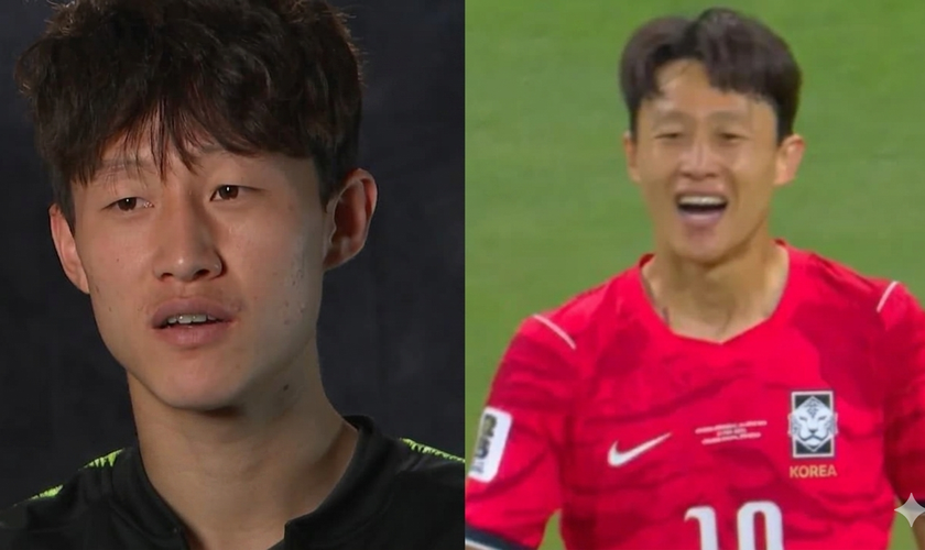 Lee Jae-Sung. (Foto: Reprodução/YouTube/FIFA/Reprodução/YouTube/CazéTV).