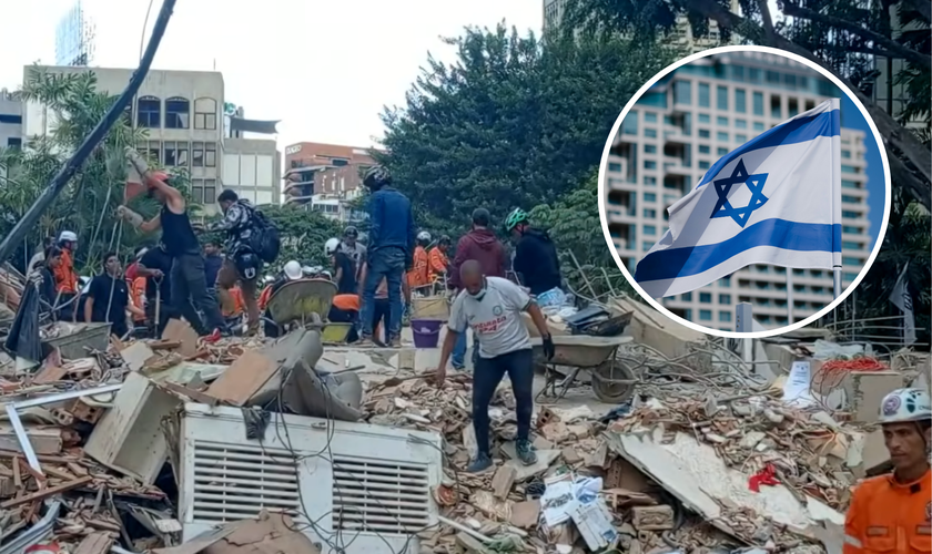 Escombros deixados pelos terremotos de magnitudes 7,2 e 7,5 que atingiram a Venezuela. (Captura de tela/YouTube/AP)