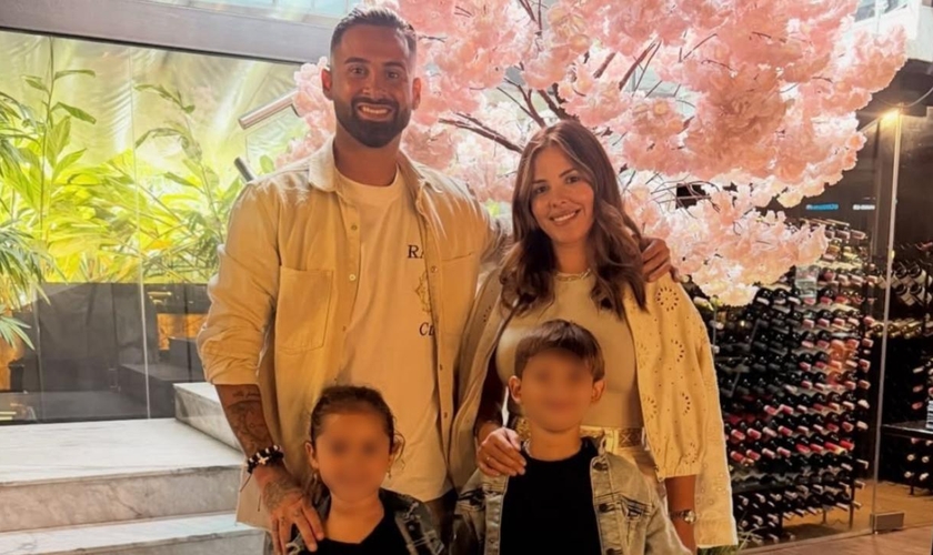 A família de Lucas Trejo. (Foto: Reprodução/Instagram/Lucas Trejo)