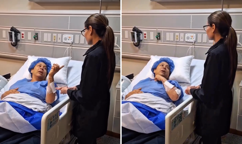 Sobrevivente do terremoto na Venezuela relata em hospital como sobreviveu após ficar presa sob os escombros. (Captura de tela/Instagram/graciasdiostv)