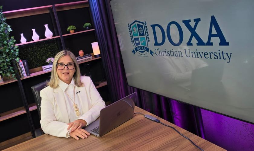 Marisa Lobo na Doxa Christian University, onde coordenará a pós-graduação em Psicologia Cristã voltada ao público de língua portuguesa. (Foto: arquivo pessoal)