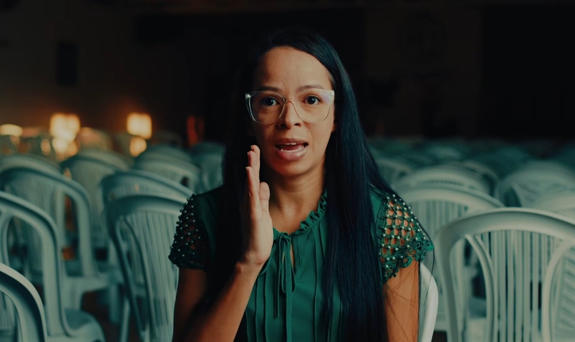 Jany Lima. (Foto: Reprodução/YouTube/Poder de Deus).