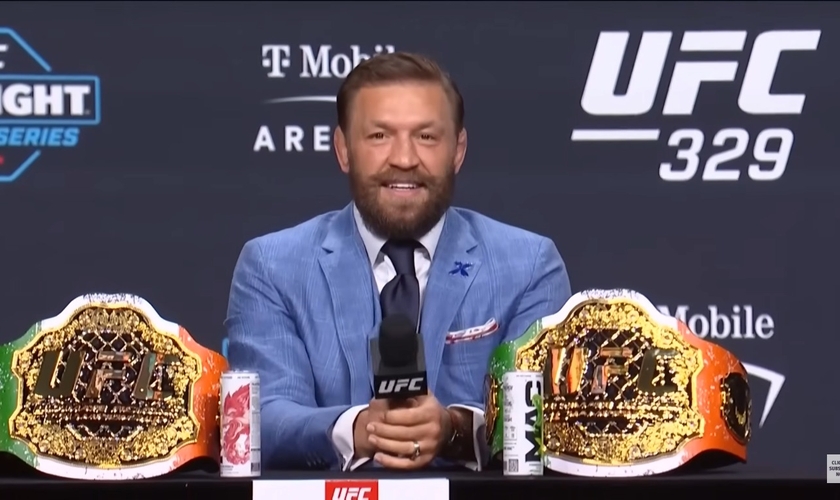 Conor McGregor. (Foto: Reprodução/YouTube/TNT Esportes de Luta).