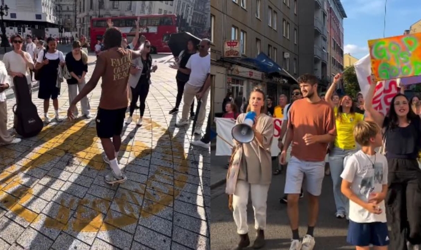 Os evangelistas estão pregando em mais de 37 cidades da Europa. (Foto: Reprodução/Instagram/Awakening Europe).