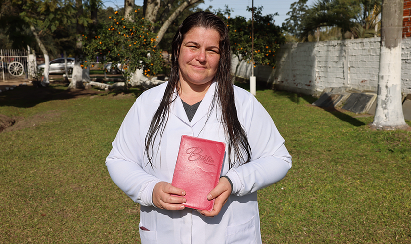 Bianca Ferraz. (Foto: Reprodução/Ronaldo Vicente/Notícias Adventistas)