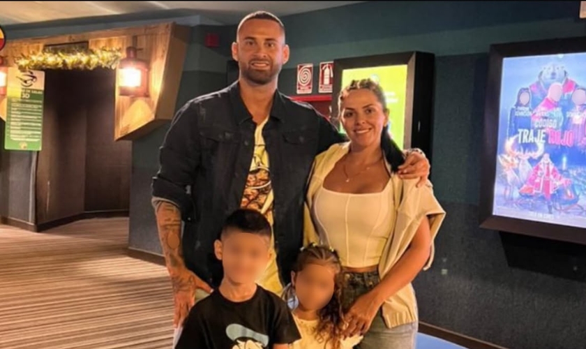 Lucas Trejo e a família. (Foto: Reprodução/Instagram/Lucas Trejo)