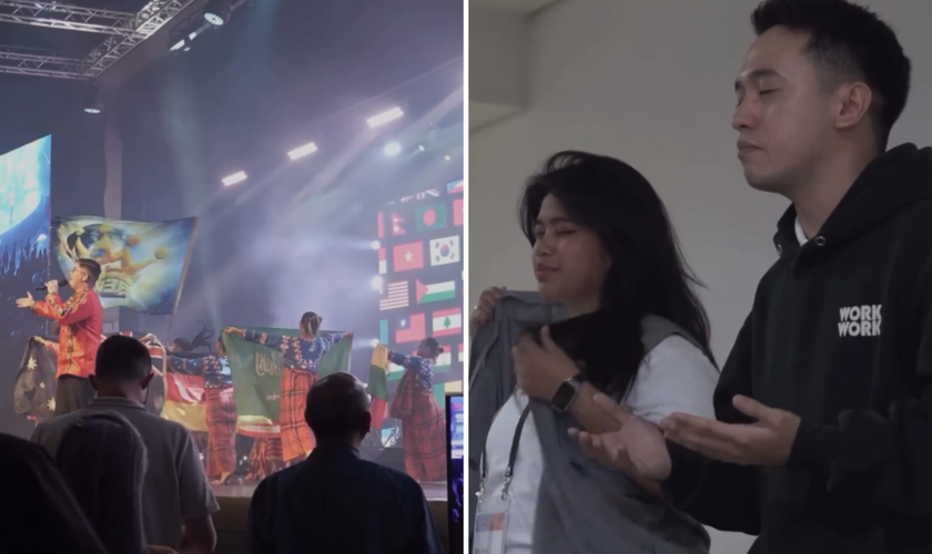 Participantes durante a abertura do Congresso Arise Asia 2026, em Manila. (Captura de tela/Instagram/Arise Asia Movement)