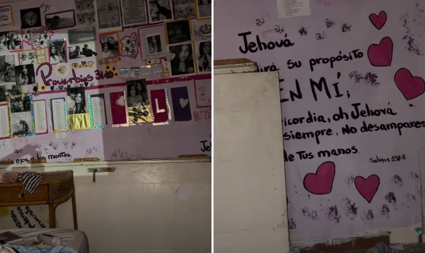O quarto de Liliana. (Foto: Reprodução/Instagram/Pedro Doumat)