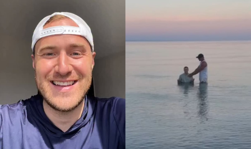 Mike Posner foi batizado recentemente. (Foto: Reprodução/Instagram/Mike Posner).