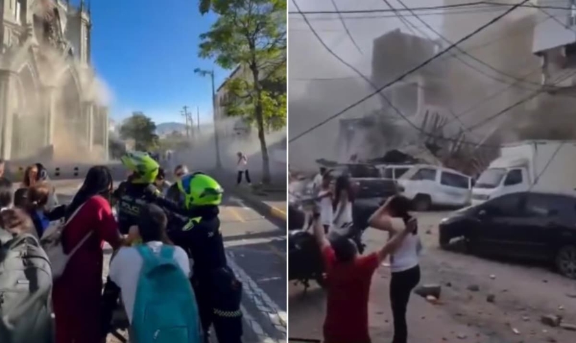 Um forte terremoto de magnitude 7,4 atingiu o país. (Foto: Reprodução/Instagram/sarag12).