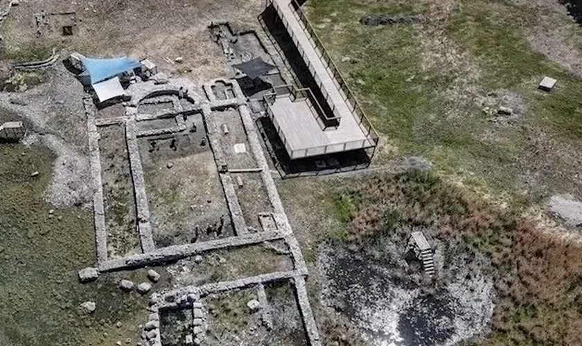 Arqueólogos identificam provável local do Primeiro Concílio de Niceia, na Turquia. (Captura de tela/YouTube/SG News)