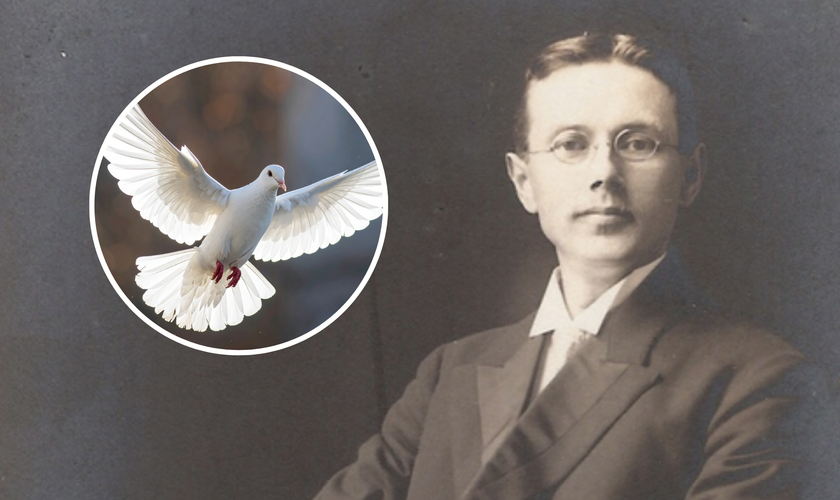 Friedrich Matschulat, pastor batista e uma das primeiras referências ao batismo no Espírito Santo com línguas no Brasil. (Foto: FamilySearch)