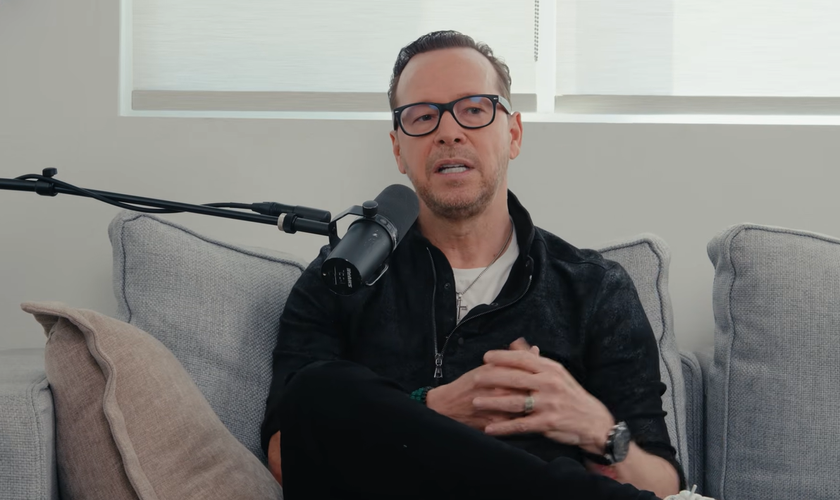 Donnie Wahlberg. (Foto: Reprodução/YouTube/George Janko)
