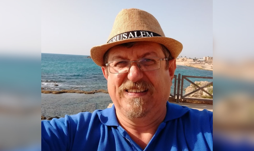 Luiz Sayão em Israel. (Foto: Arquivo pessoal)