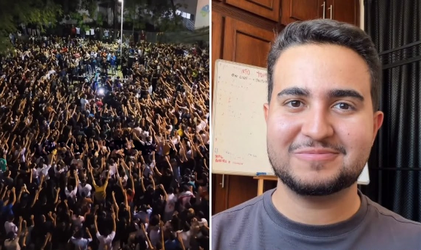 Lucas Teodoro testemunhou os frutos da missão Aviva Universitário em diferentes nações. (Foto: Reprodução/Instagram/Lucas Teodoro)