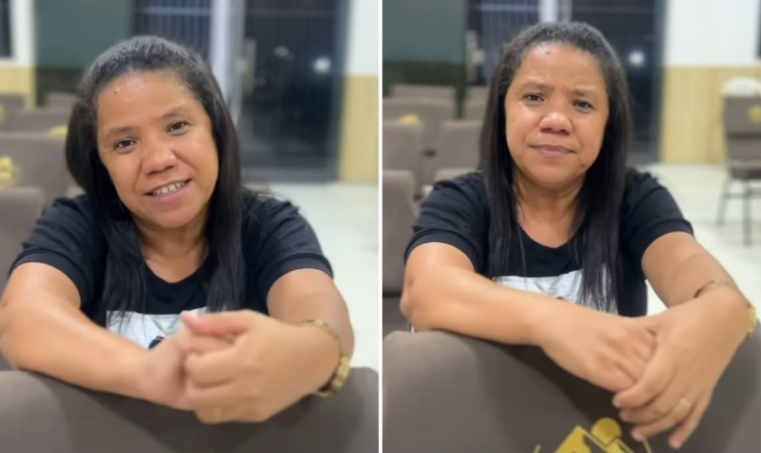 Aurenice Lima contou testemunho da mulher que foi curada em sua igreja. (Foto: Reprodução/Instagram/Aurenice Lima)