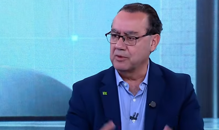 Augusto Cury durante sabatina no Jornal da Manhã. (Captura de tela/YouTube/Jovem Pan News)