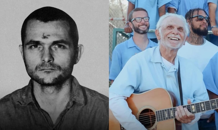 Bruce Davis foi transformado por Deus. (Foto: Instagram/God Behind Bars).