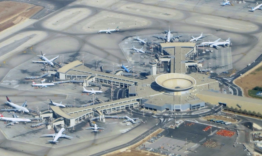 Aeroporto Ben Gurion. (Foto: Wikimedia Commons/Chris Hoare).