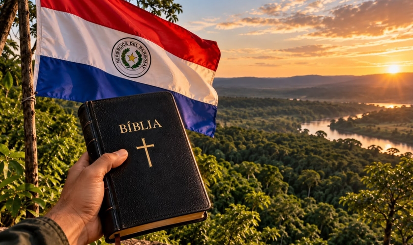 O projeto no Paraguai reúne cristãos de diferentes denominações para traduzir a Bíblia. (Foto: Imagem criada por IA)